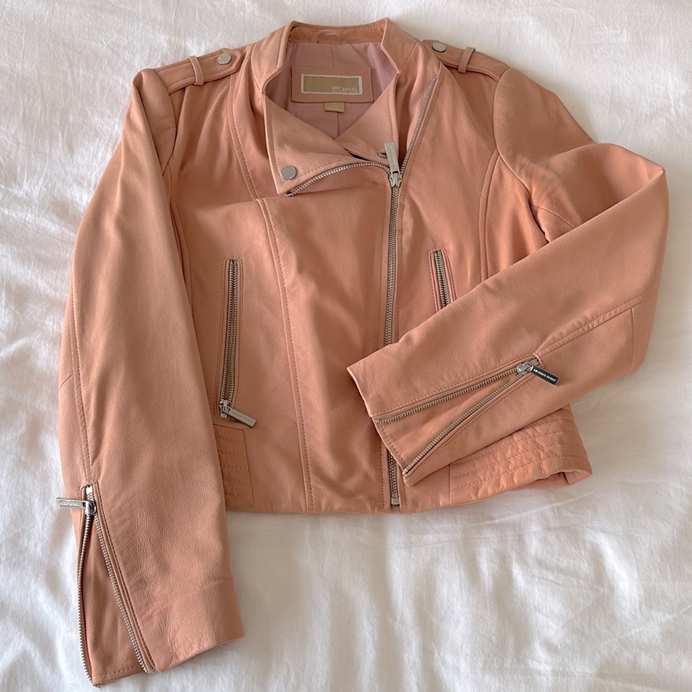Michael Kors leather jacket